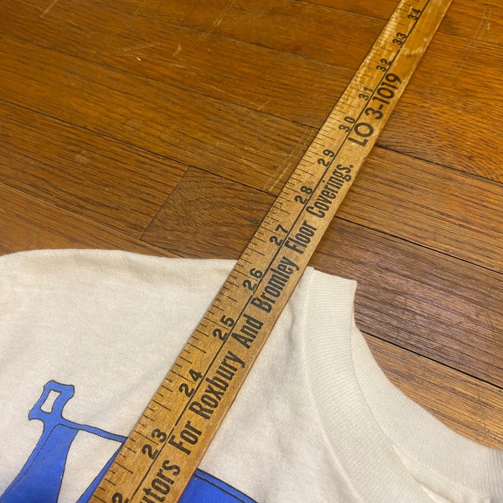 Vintage 1987 Grateful Dead Spring Tour T-Shirt Hanes M Perez Skeleton Eagle USA - Picture 8 of 8